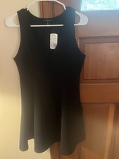 NWT forever 21 Black Sleeveless Skater Style Short Dress