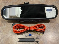 Gentex 511 Auto-Dim Mirror Kit w/ Compass and Wire Cover