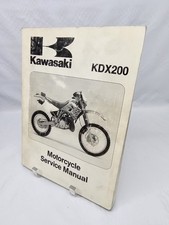 Kawasaki KDX200 220 Motorcycle Service Manual - Cyclepedia