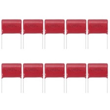 50PCS CBB22 Capacitor, 630V, 475J, 4.7UF, Metallized Polypropylene Film, New