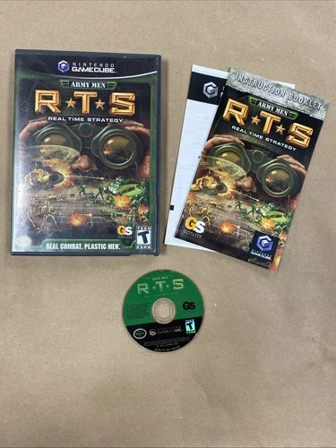 Army Men RTS Nintendo GameCube 2004 Complete CIB Tested Real Time