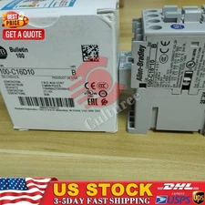 Allen-Bradley 100-C16D10 16 AMP 120VAC COIL IEC Contactor New Sealed 100C16D10