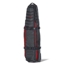 NEW Bag Boy ZTF Wheeled Travel Cover for Golf Bag / Clubs - Black / Red