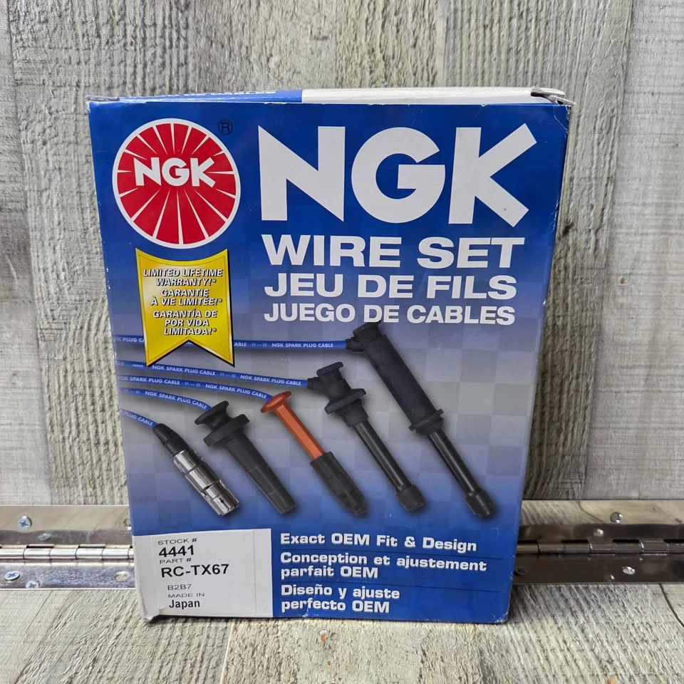 Juego de cables de encendido NGK RC-TX67 para Toyota 4Runner 1997-2000 L4-2,7 L chispa NUEVO Foto 4 de 4