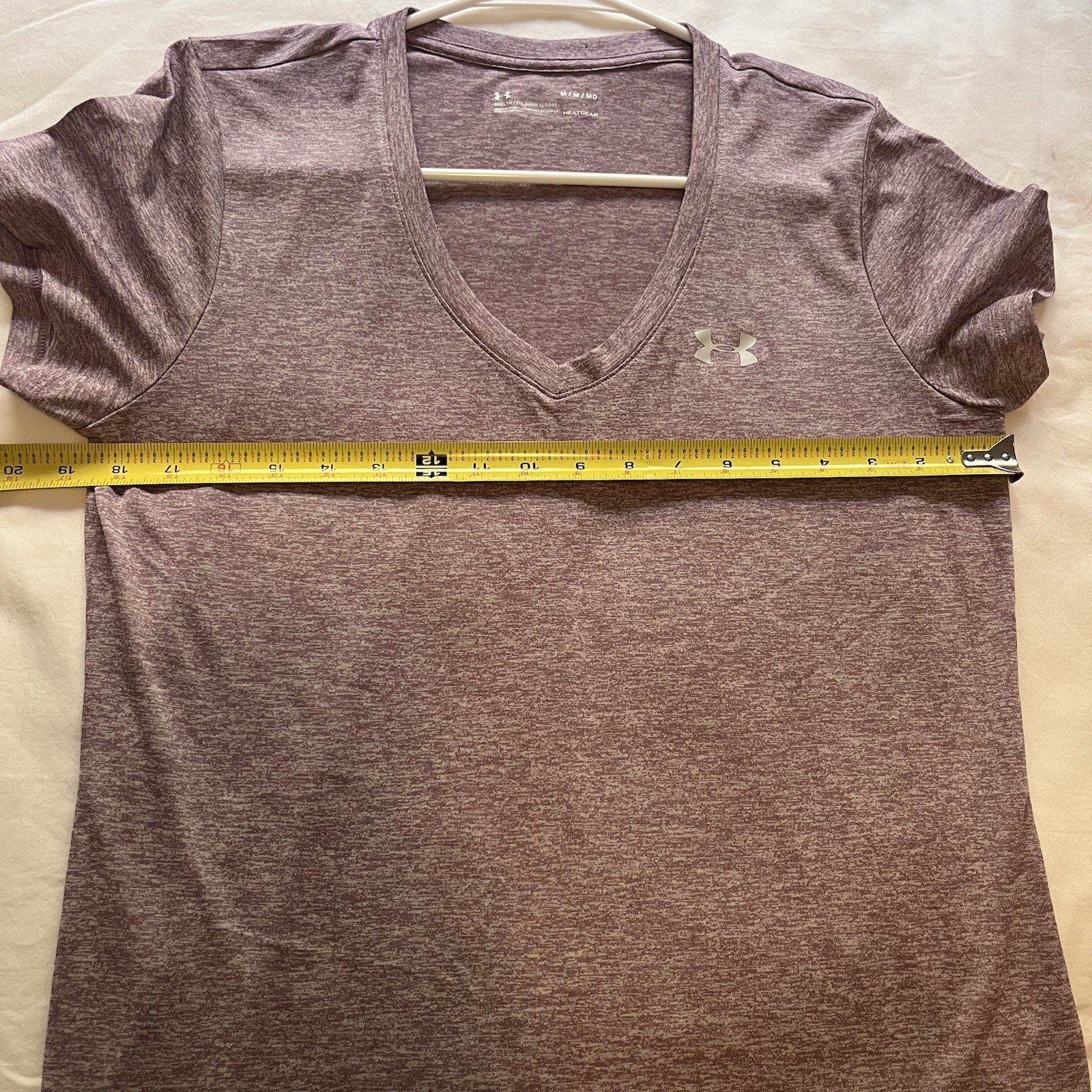 Under Armour Women's UA Twisted Tech V-Neck T-Shirt Ultra Soft Moisture Wicking thumbnail 8