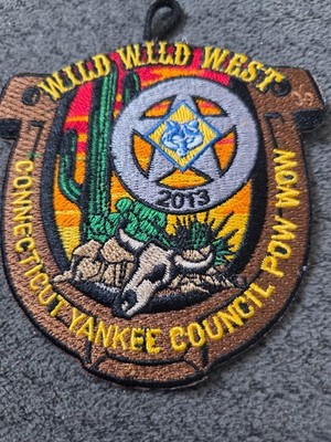 Wild Wild West Connecticut Yankee Council Pow Wow 2013 Patch