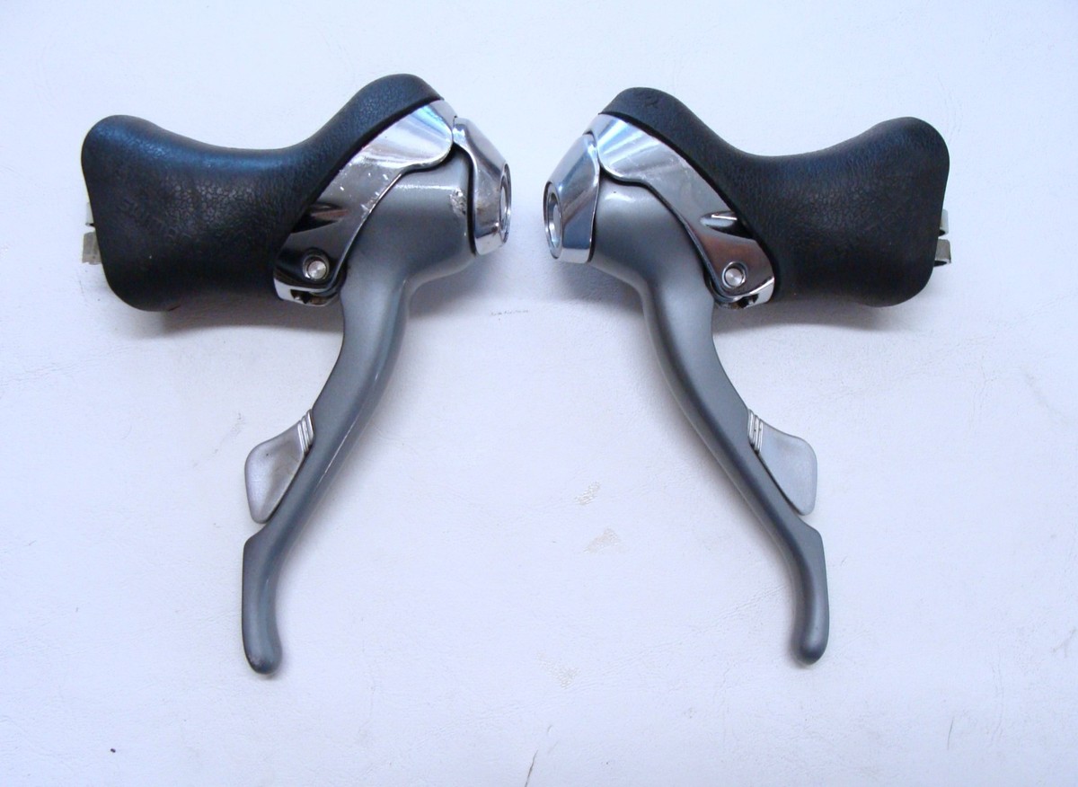 Shimano 600 Ultegra St-6400 STI 8 Speed Double 2x8 Shifters Brakes