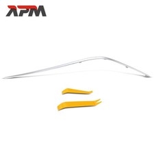 Zierleiste Stoßfänger Vorne Rechts Glänzend Siber für Mercedes-Benz C-K W203