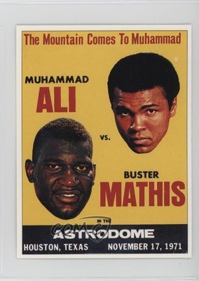 1993 Sporting Profiles The Greatest Muhammad Ali Buster Mathis v #22 0q3