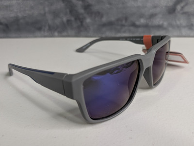 NWT Panama Jack Sunglasses PJP 25 329 MGRY Gray Square Frames Mirror Polarized