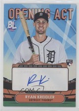 2023 Topps Big League Opening Act Blue Foil Ryan Kreidler #OAA-KRE Auto 7sd