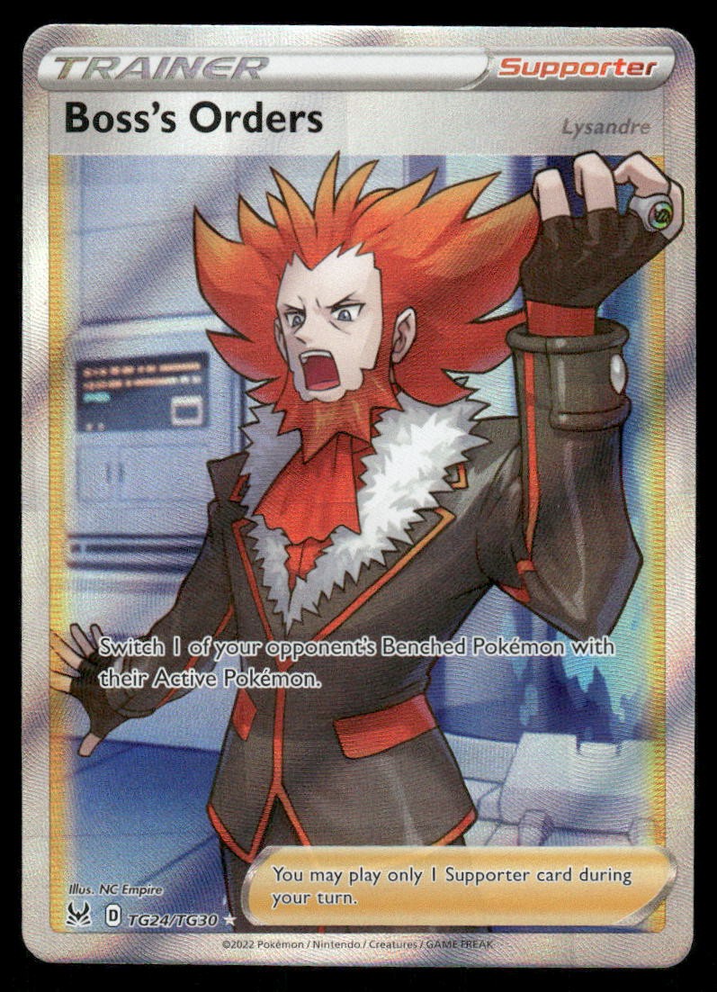 Pokemon Cards Boss's Orders TG24/TG30 Lost Origin Trainer Gallery Rare Ultra NM