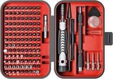 130-in-1 Precision Screwdriver Set - Mini Hex Phillips Torx Slotted Bits for Ele