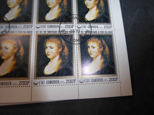 Komoren 1977, 600 Serien "Rubens", gest./CTO, Mi.Nr.353/58, ME 2700,- - Picture 3 of 7