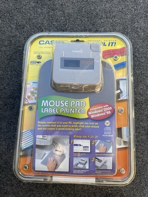 Casio PC Label Printer KL P1000 Mouse Pad