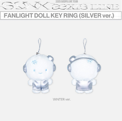 aespa Fanlight DOLL KEYRING (SILVER ver.) SYNK OFFICIAL *US-duty