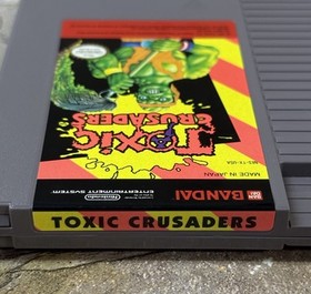 Toxic Crusaders - Nintendo Entertainment System NES - CIB **BEAUTIFUL!!**