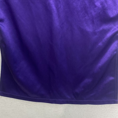Minnesota Vikings Women's Purple NFL Football Jersey V-Neck Studded Size Medium - Picture 8 of 14
