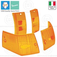 KIT PLASTICHE GEMME FRECCE POSTERIORI+ANTERIORI VESPA PX 125 150 200 ARCOBALENO