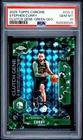 2025 Topps Chrome Stephen Curry Refractors Green (PSA 10)
