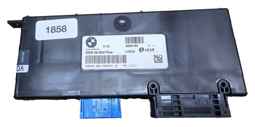 BMW X3 F25 Central Gateway Modul Steuergerät Steuergerät 9282285