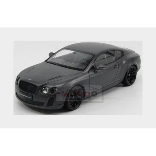 1:18 WELLY Bentley Continental Supersports 2009 Matt Grey Met WE18038MG Model - Image 2 of 2