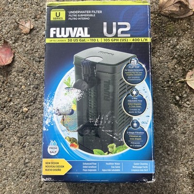 Fluval U2 Underwater Aquarium Filter U Series 30 Gal. A470