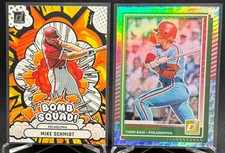 2025 Panini Donruss - Mike Schmidt - Bomb Squad & Rockets - Phillies