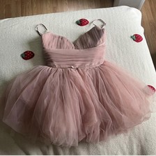 House Of CB Pink tutu Mini Dress Size L