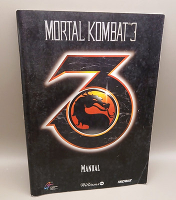 Mortal Kombat 3 - PC Spiel Anleitung / Manual aus Big Box  