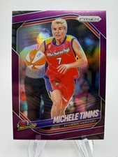 2025 WNBA Prizm MICHELE TIMMS Purple Prizm /149 #133