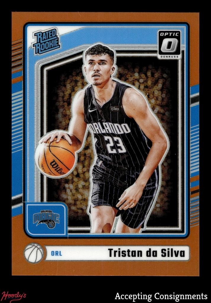 2024-25 Donruss Optic Orange #260 Tristan da Silva RC RATED ROOKIE 129/175 Magic