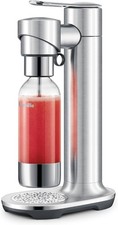 Breville BCA800BSS InFizz Fusion Sparkling Water and Beverage Carbonator, CO2 Cy