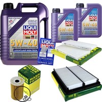 Mann Inspektionspaket 7L Liqui Moly 5W-40 FüR KIA Sorento I 3.3 V6 4WD