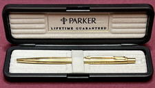 Vintage Parker 10K Gold Filled Ballpoint Pen Classic USA Made W/box