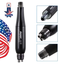 SANDENT Dental Hygiene Prophy Handpiece 4:1 Air Motor 4 Holes & Nose Cone Black
