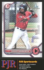 2022 Bowman #BP-80 Junior Sanquintin  Prospects Cleveland Guardians