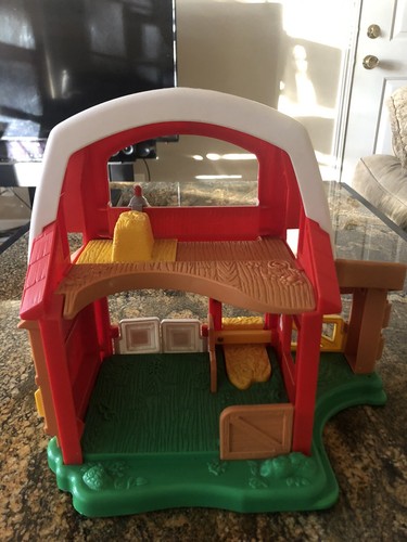 2006 Mattel Fisher Price Little People Animal Barn - Very Clean - Picture 7 of 9