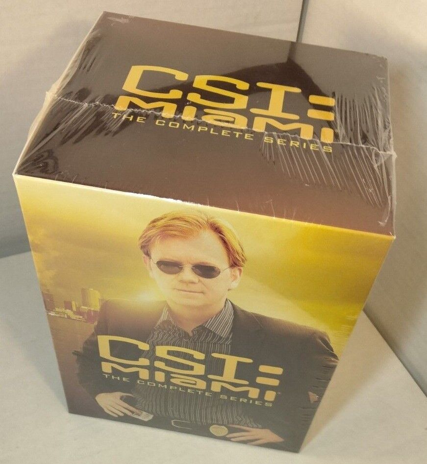 CSI Miami Complete TV Series (DVD Boxset) NEW (Sealed)-Box CSI Miami Complete TV Series (DVD Boxset) NEW (Sealed)-Box