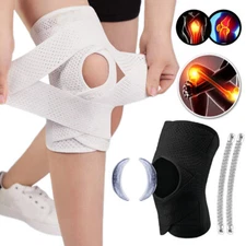 Knee Brace NHS Use Support Neoprene Patella Stabilising Adjustable Belt 2 PCS