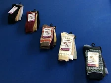 Women's socks:  Muk Luks Cozy up Your Life soft warm knee high or boot socks 3pk