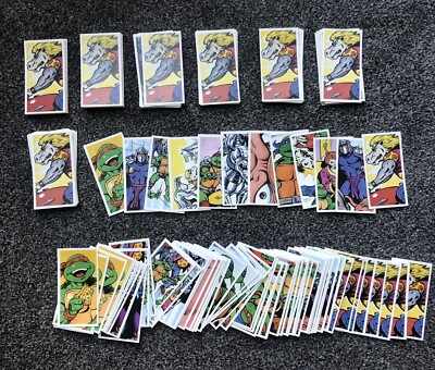 Teenage Mutant Ninja Turtles Cards 8 Full Sets & 59 Spare PG Tips