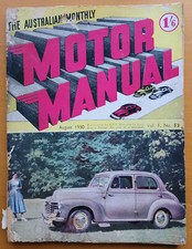 AUSTRALIAN MOTOR MANUAL August 1950 Vol 5 # 53