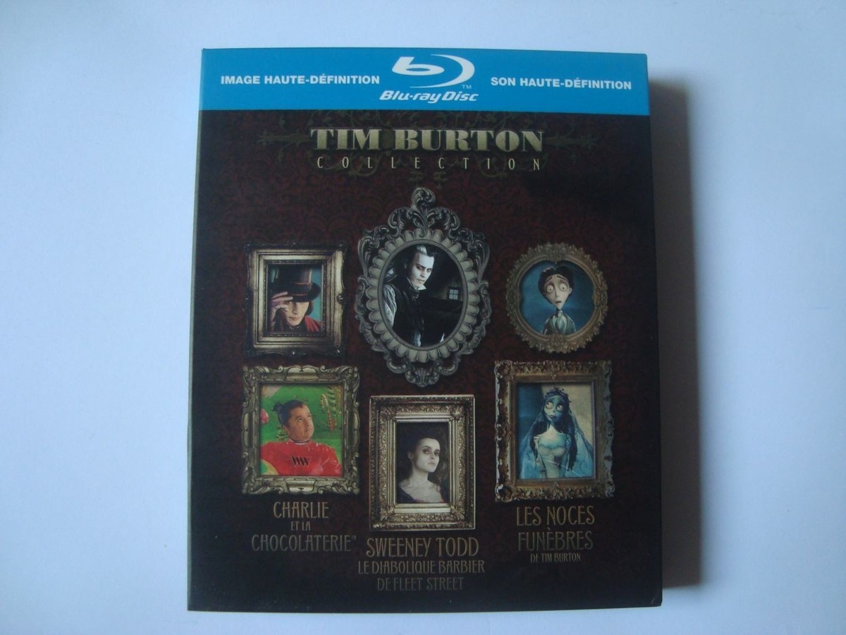 Tim Burton Collection BLU-RAY Digipak CORPSE BRIDE + SWEENEY TODD