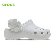 NEW CROCS Platform Bouquet Clog 211292 Elements GRAY