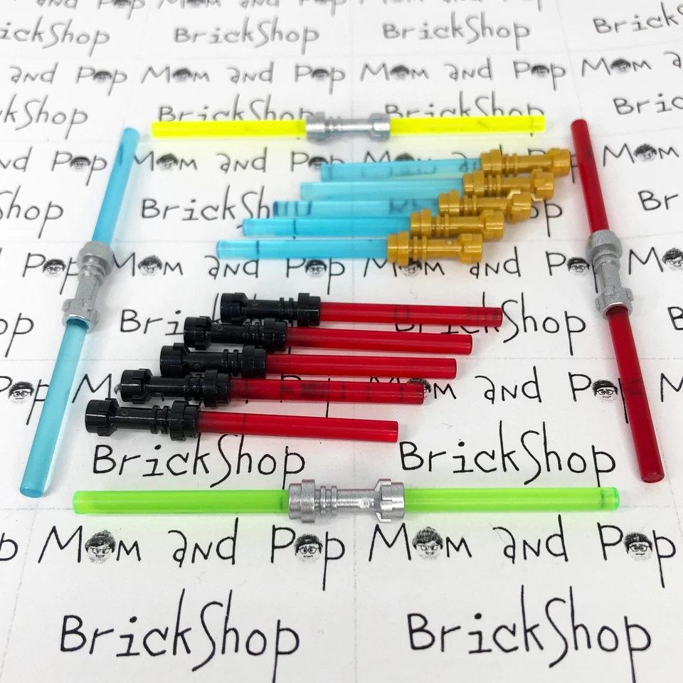 LEGO Lightsaber Star Wars Paquete de 14x - Yoda Luke Vader Maul Jedi Sith Espada Lote Foto 2 de 3