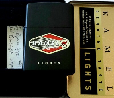 Zippo Camel Z 559 Red Kamel Lights 1999 ONLY 200 Made with TIN and Insert