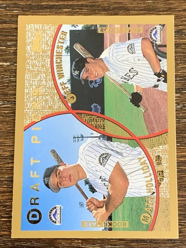 1999 TOPPS MATT HOLLIDAY #442 ROOKIE RC ROCKIES NM OR BETTER