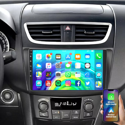 4+64G Android 14 Car Radio Stereo GPS Player Carplay For Suzuki Swift 2010-2016