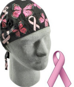 breast cancer skull cap
